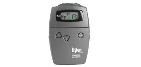Portable Programmable Display Rf Receiver 216 Mhz Listen Technologies