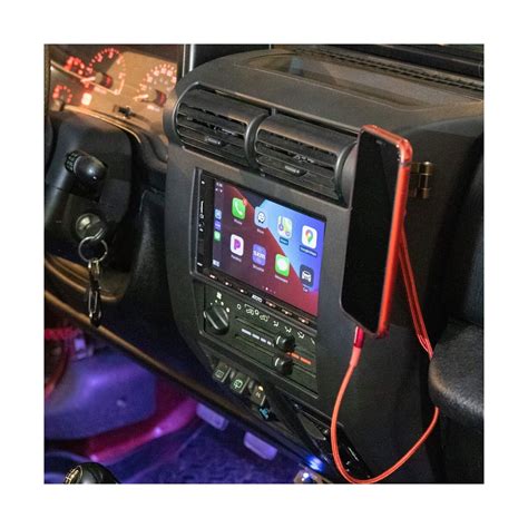 Hecasa Double Din Dash Kit Compatible With Jeep Wrangler Tj