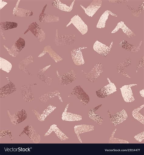 Rose Gold Luxury Texture With A Foil Effect Vector Image