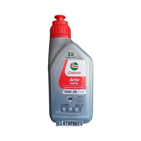 Jual Castrol Activ Matic W Ml Oli Motot Matic Shopee