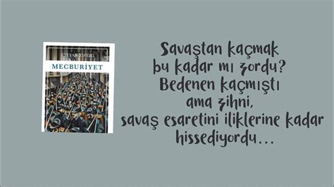 MECBURİYET Stefan Zweig YouTube