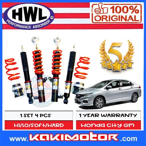 Honda Jazz Gk City Gm Hwl St Series Adjustable Coilovers