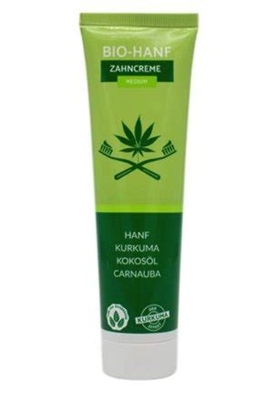 Cannabis Zahncreme BIO Vegan Jetzt Online Kaufen HANF 9 90