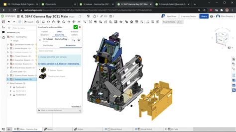 D Onshape Frc Robot Organization Youtube