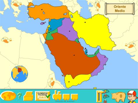 Middle East Political Map Full Size