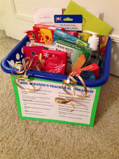 What Goes In A Teacher Survival Kit