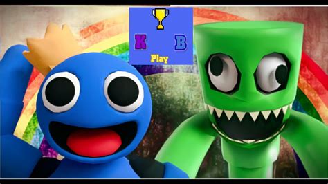 Jogando Rainbow Friends Roblox Pc Kbplay Youtube