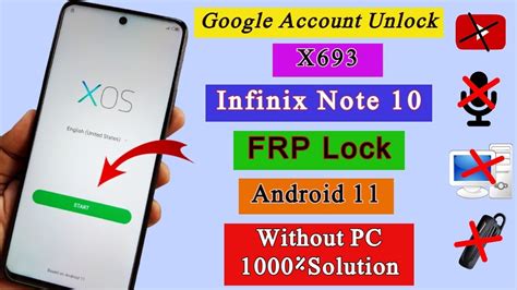 Infinix Note Frp Bypass Android X Google Account Unlock