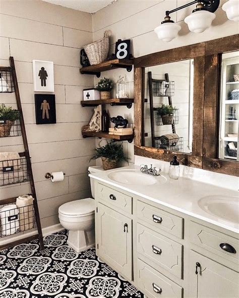 70 Best Farmhouse Bathroom Ideas