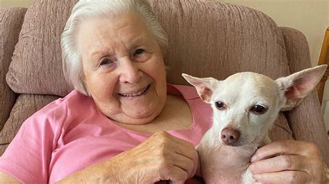 100 Year Old Woman Adopts A Senior Dog Now They Are Inseparable