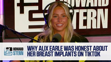 Why Alix Earle Was Open About Getting Breast Implants Youtube