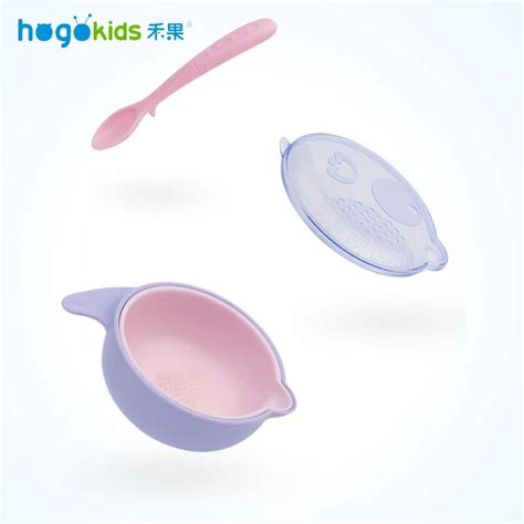 Hogokids посуда 3 набора PP Детское блюдо 2 посуда слоями для кормления ...