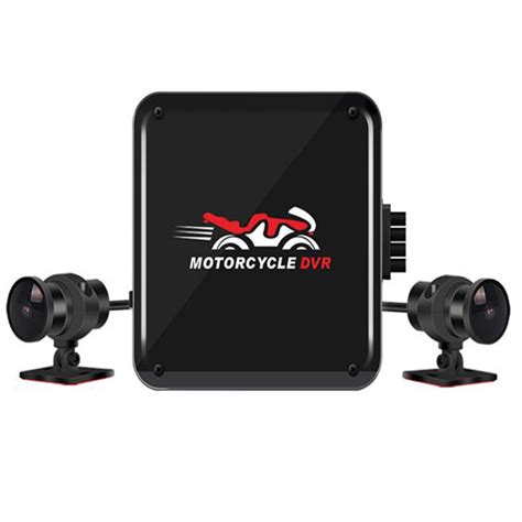 Vsys B Dl Motorcycle Dual Action Camera Recorder Dvr Front Rear View