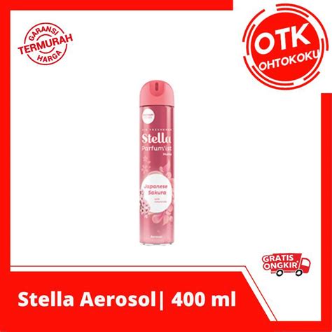 Jual Stella Sakura Pengharum Ruangan Aerosol 350 50 Ml Shopee Indonesia