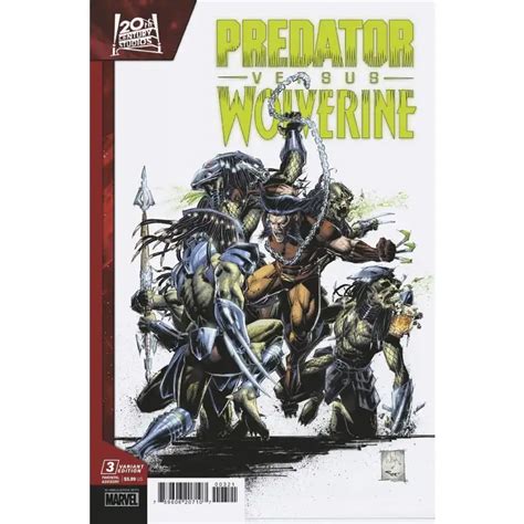 Predator Vs Wolverine 3 Whilce Portacio Variant