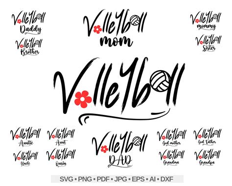 Volleyball Mom Svg Png Volleyball Svg Volleyball Shirt Svg Soccer Mom Shirt Volleyball Svg