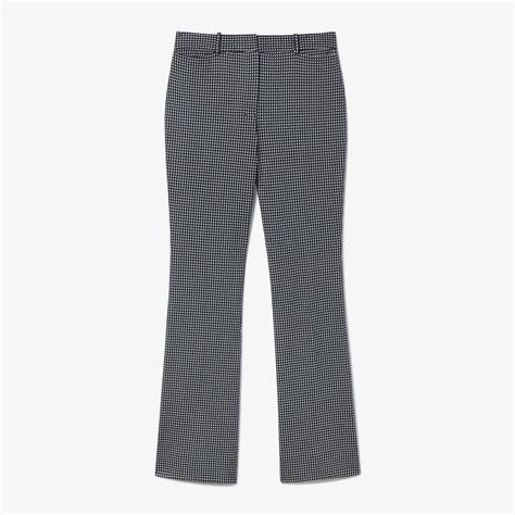 Horton Pant Stretch Houndstooth Black White Mmlafleur
