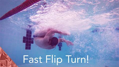 How To Do A Fast Flipturn In Freestyle Swimming Technique Youtube