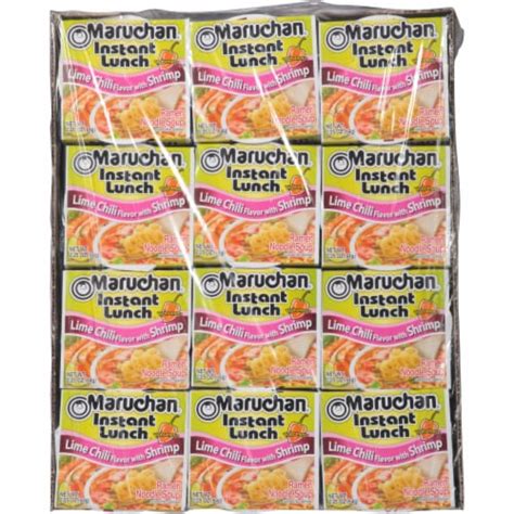 Maruchan Instant Lunch Lime Chili With Shrimp Flavor Ramen Noodle