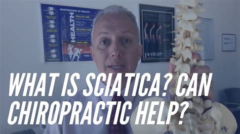 What Is Sciatica And Can Chiropractic Help Core Chiropractic Youtube