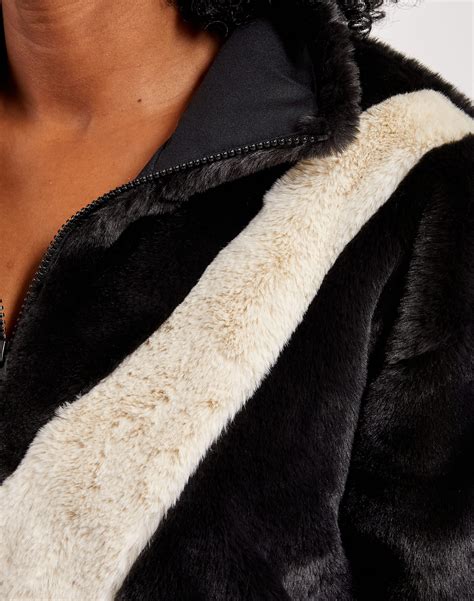 Nike Faux Fur Jacket Dtlr