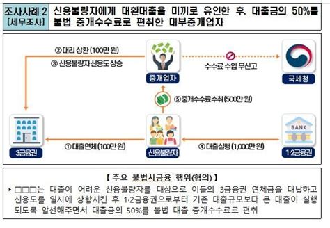 불법사금융 척결 범정부 Tf 가동179건 전국 조사 착수 네이트 뉴스