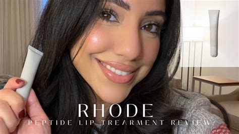 Rhode Peptide Lip Treatment Review Advice Boutique Youtube