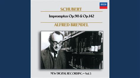 Schubert Impromptus Op D No In A Flat Allegretto