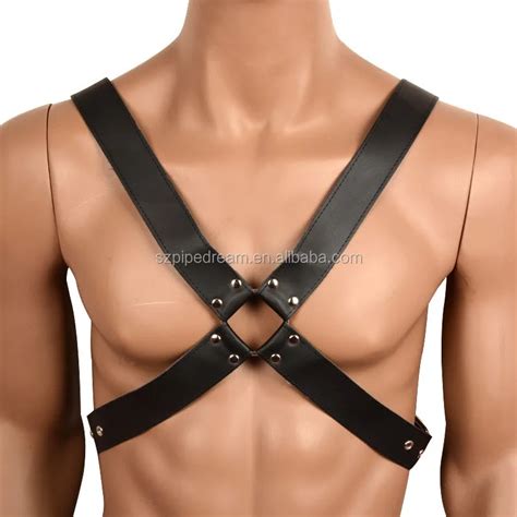 Sex Bondage Set Leather Body Harness Men Restraints Male Chest Strap Costumes Sexy Lingerie For