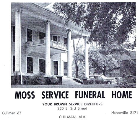 Mirroring History: Moss Funeral Home - The Cullman Tribune