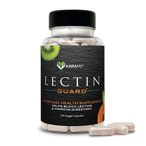 KaraMD Lectin Guard - Gut Health Supplement with Slippery Elm