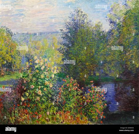 Claude Monet Garden Painting Hi Res Stock Photography And Images Alamy