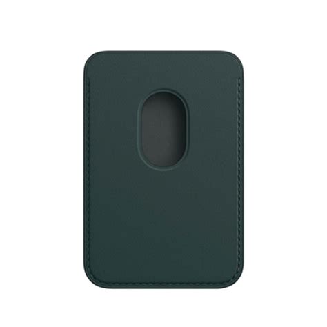 Apple IPhone Leather Wallet Med MagSafe Forest Green