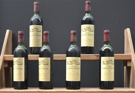 Ch Grand Mayne A C St Emilion grand cru classé M C 1980 aantal 6 bt