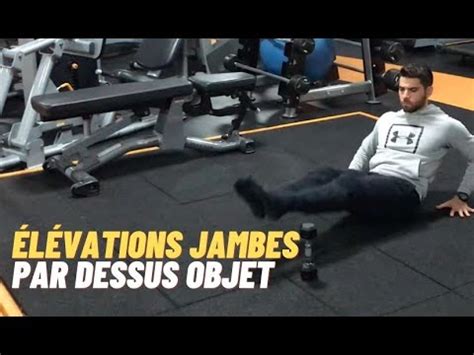 Élévations jambes par dessus objet YouTube