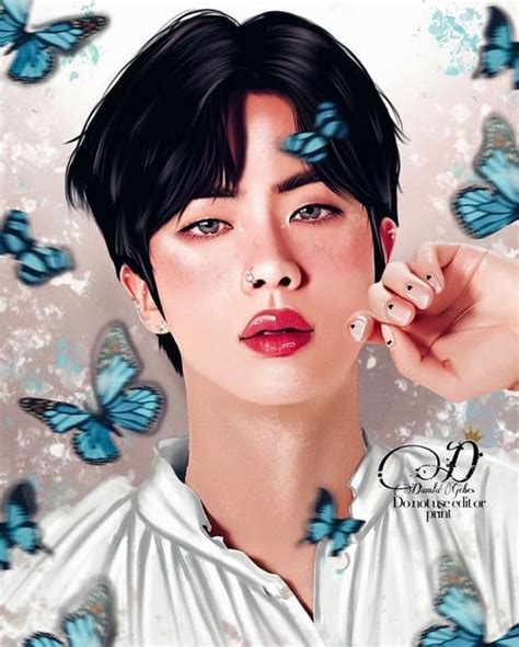 Fanart BTS On Instagram Jin By Damlagbs Bts Btsworld