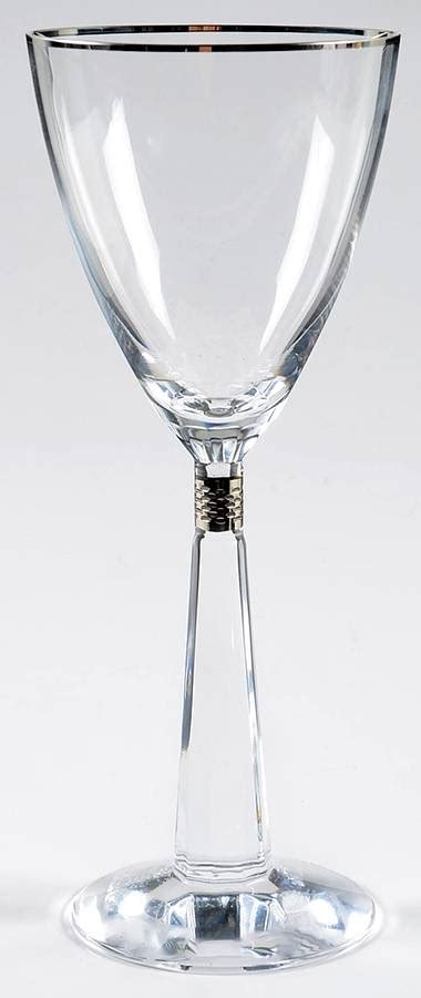 Casanova Platinum Water Goblet By Moser Replacements Ltd