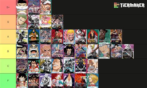 One Piece Card Game OP05 Leader Tier List Community Rankings TierMaker