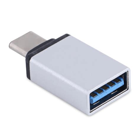 Adaptador Otg Usb Hembra Metalico 3 0 Usb Tipo C Macho Shopee Argentina