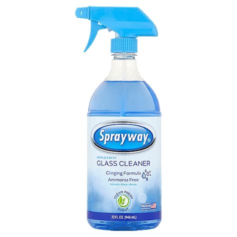 Sprayway Clean Fresh Scent Glass Cleaner 32 Fl Oz