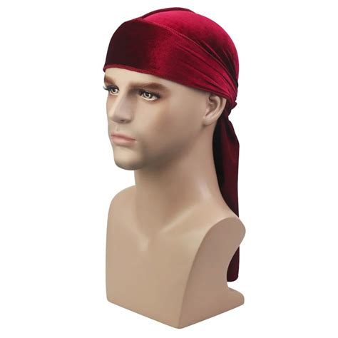 High Premium Velvet Durag 360 540720 Waves Extra Long Tail And Wide