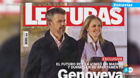 Genoveva Casanova Y Federico De Dinamarca Tienen Pendiente Un