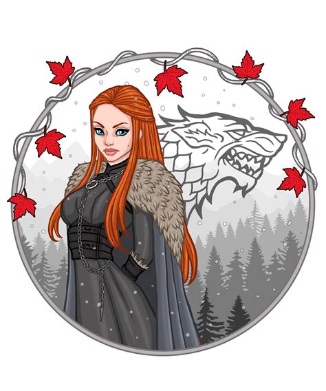 Artstation Sansa Stark Game Of Thrones Fan Art