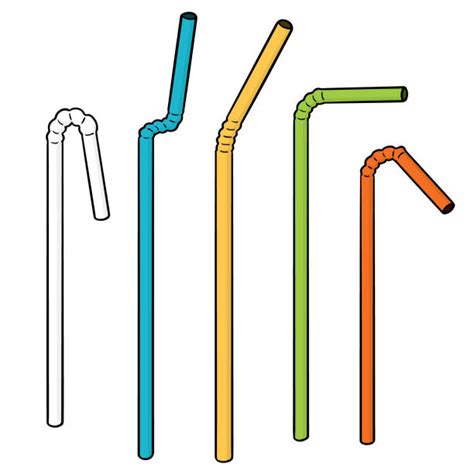 Straws Flexible Illustrations Royalty Free Vector Graphics And Clip Art