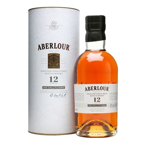 Aberlour 12 Year Old Non Chill Filtered Single Malt Scotch Whisky 750ml