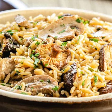 Easy Mushroom Rice Pilaf Erren S Kitchen