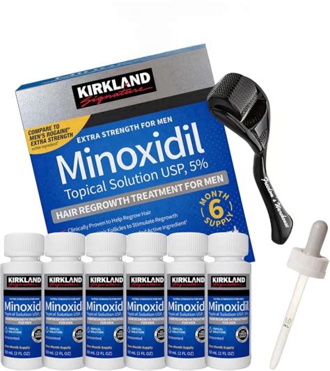 6 Pack Kirkland Minoxidil For Men Hair Regrowth Treatment