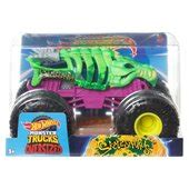 Hot Wheels Monster Trucks Oversized Skelesaurus 1 24 Smyths Toys Schweiz