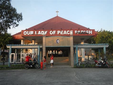 Our Lady of Peace Parish Mass Schedules in Parañaque Metro Manila