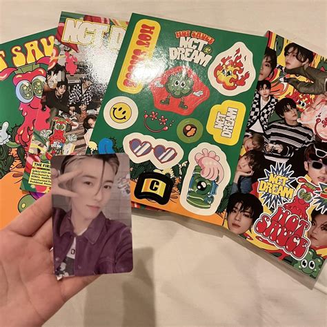 NCT DREAM Hot Sauce Album Everything In Image Depop